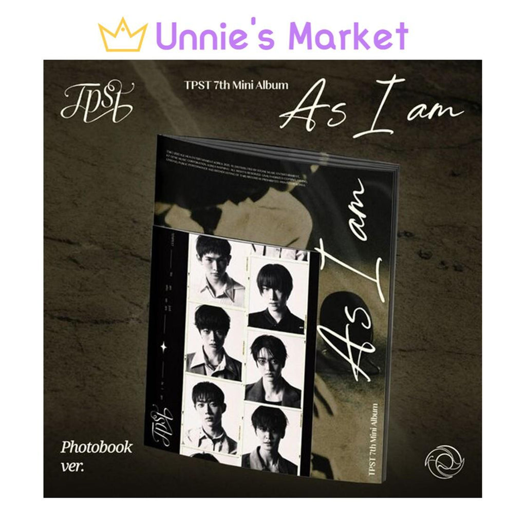 TEMPEST - As I am Photobook ver. / 7th Mini Album + Free Gift