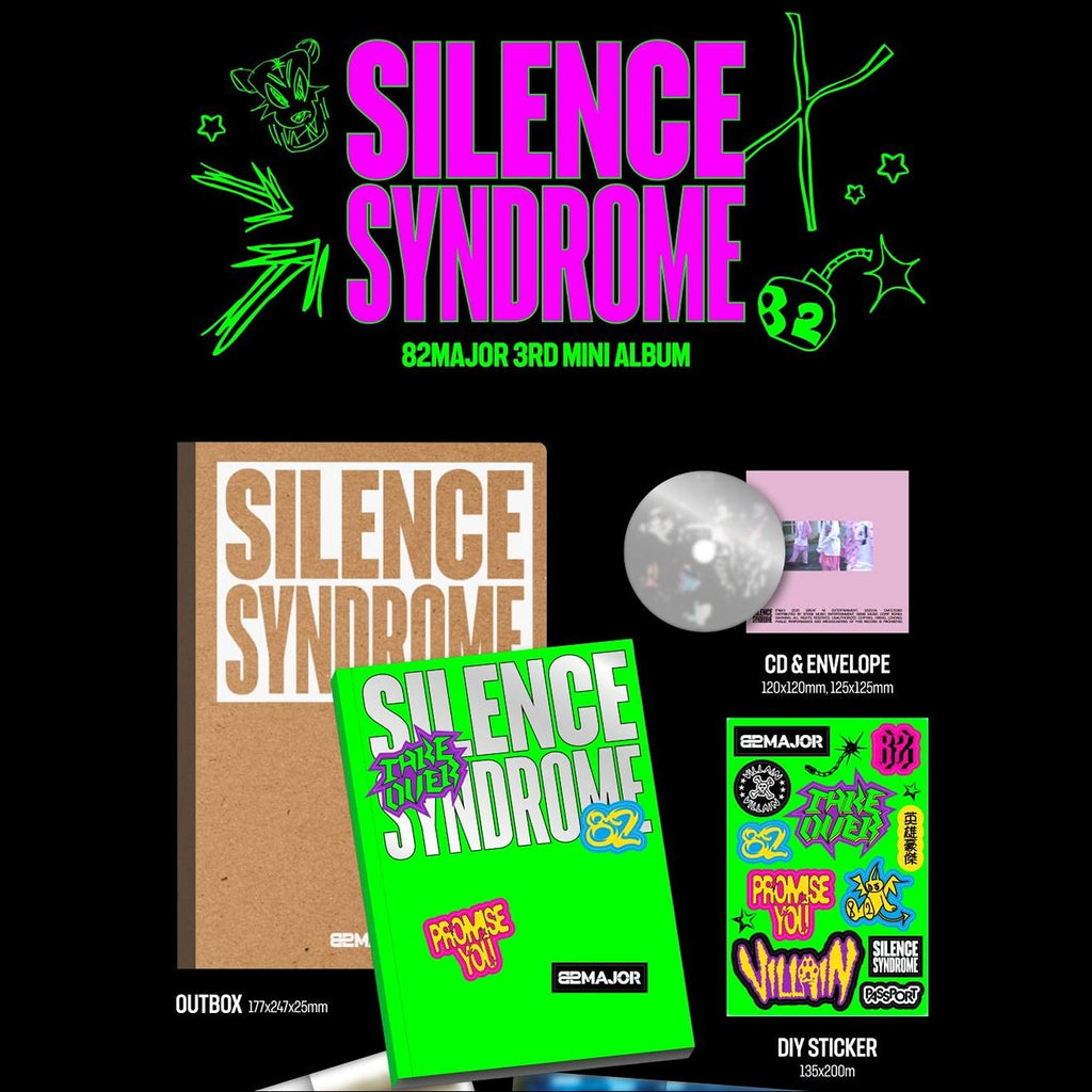 82MAJOR - SILENCE SYNDROME / 3rd Mini Album