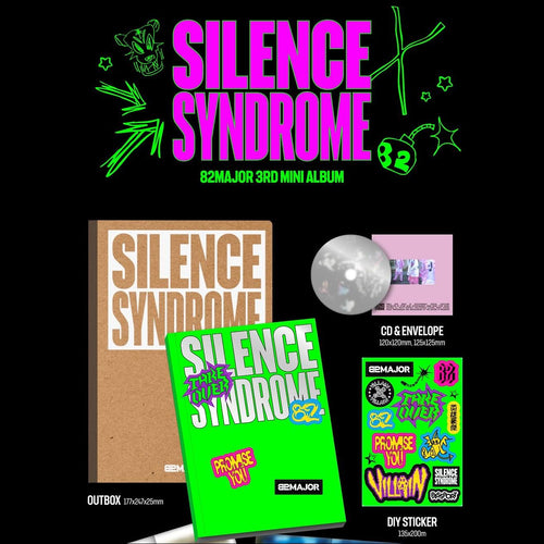 82MAJOR - SILENCE SYNDROME / 3rd Mini Album