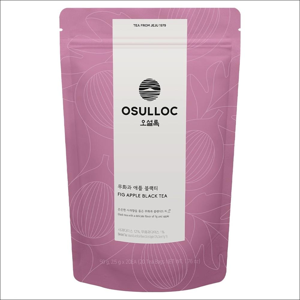 OSULLOC FIG APPLE BLACK TEA 2.5g x 20pcs