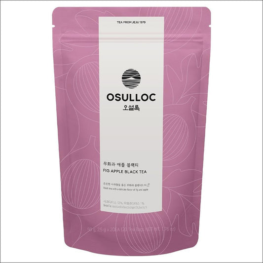OSULLOC FIG APPLE BLACK TEA 2.5g x 20pcs