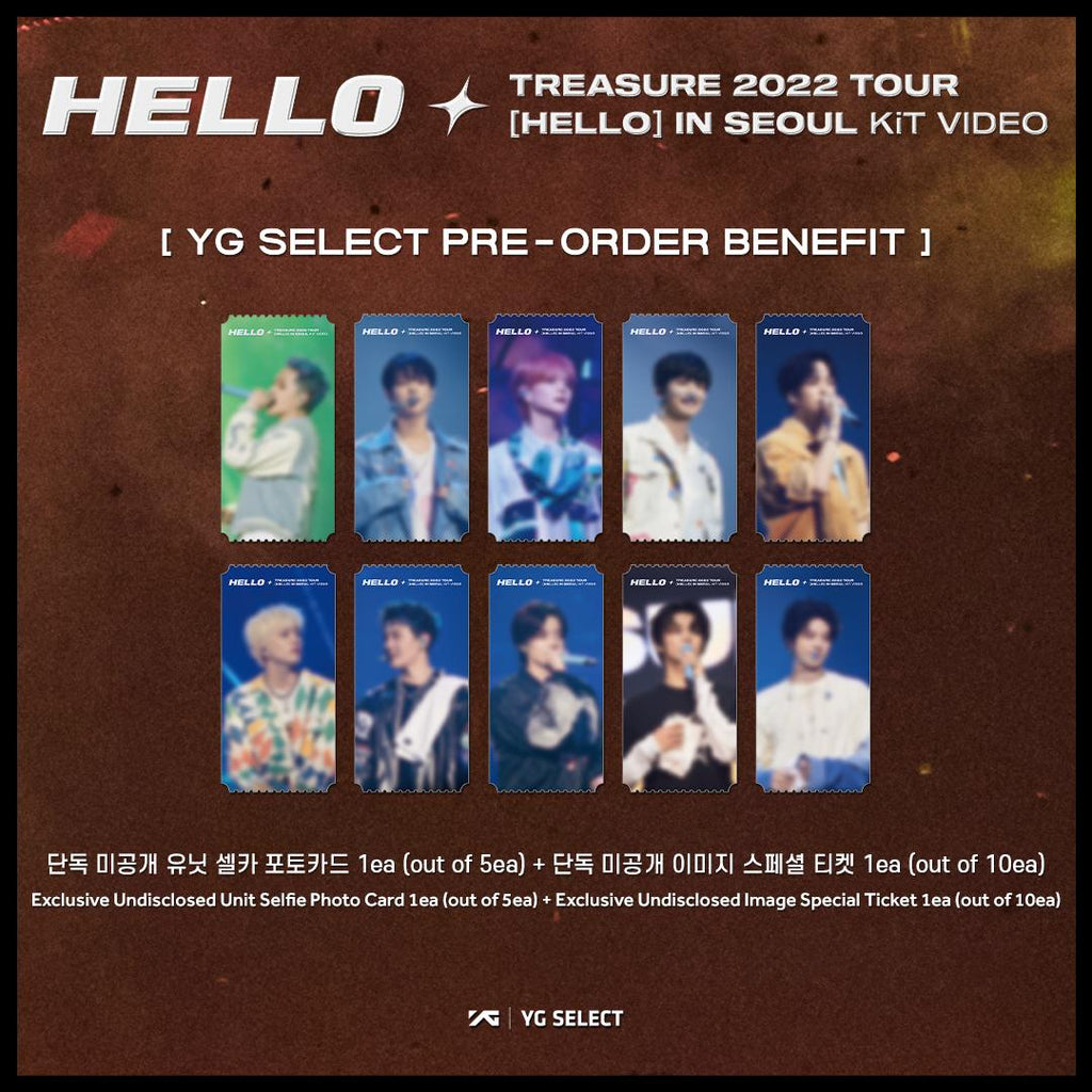 TREASURE 2022 TOUR [HELLO] IN SEOUL KiT VIDEO