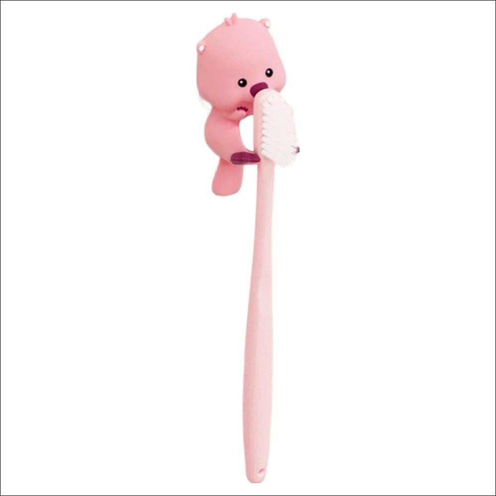 Zanmang Loopy Silicone Toothbrush Holder - Cute & Hygienic Bathroom Décor