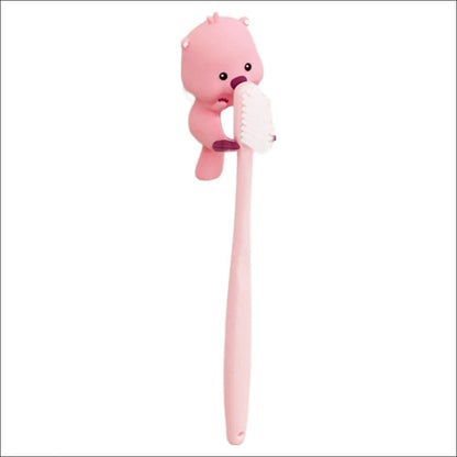 Zanmang Loopy Silicone Toothbrush Holder - Cute & Hygienic Bathroom Décor