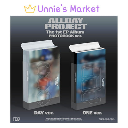 ALLDAY PROJECT The 1st EP Album 'ALLDAY PROJECT' PHOTOBOOK ver. + Free Gift