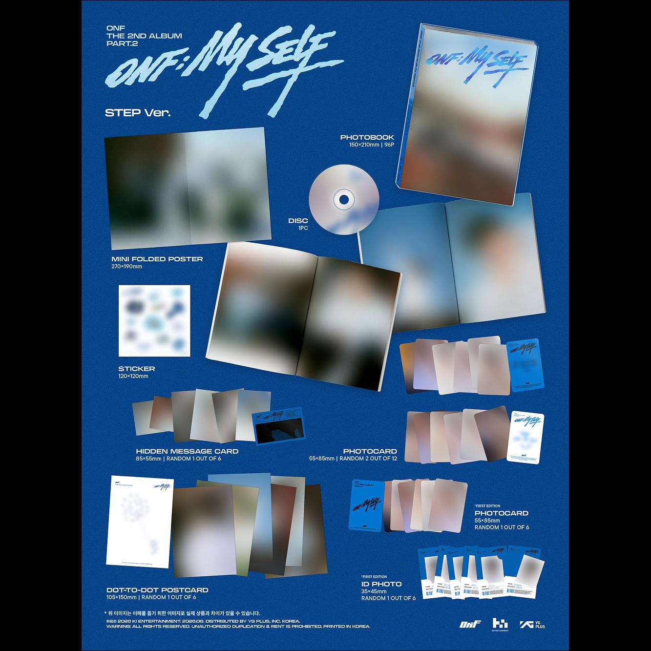 ONF Part.2 [ONFMY SELF] (PHOTOBOOK Ver.) + Free Gift