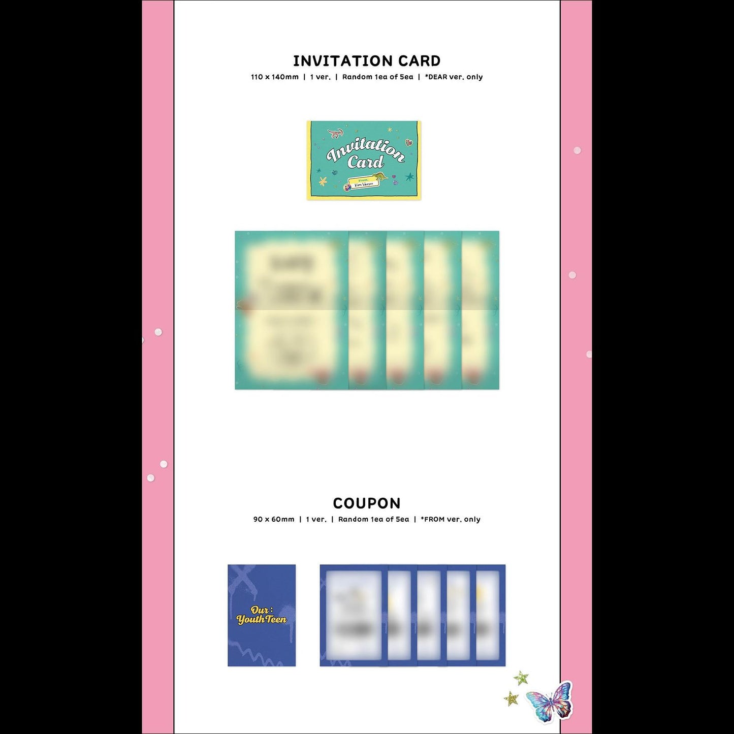 The Wind - Our: YouthTeen (DEAR ver. / FROM ver.)