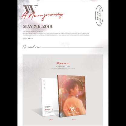 Nam Woo Hyun (INFINITE) [A NEW JOURNEY] Normal Ver.