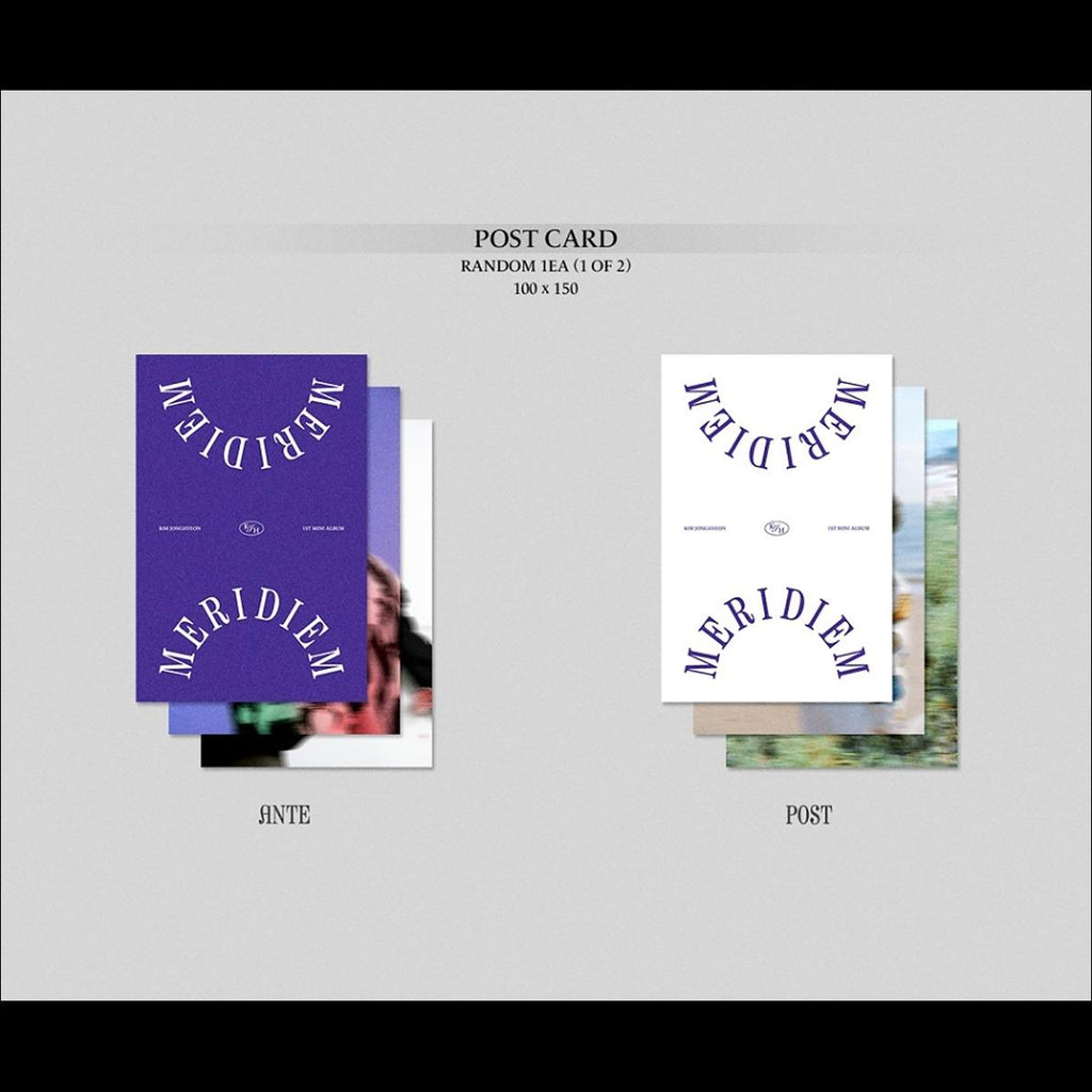 Kim Jong Hyeon - MERIDIEM 1st Mini Album