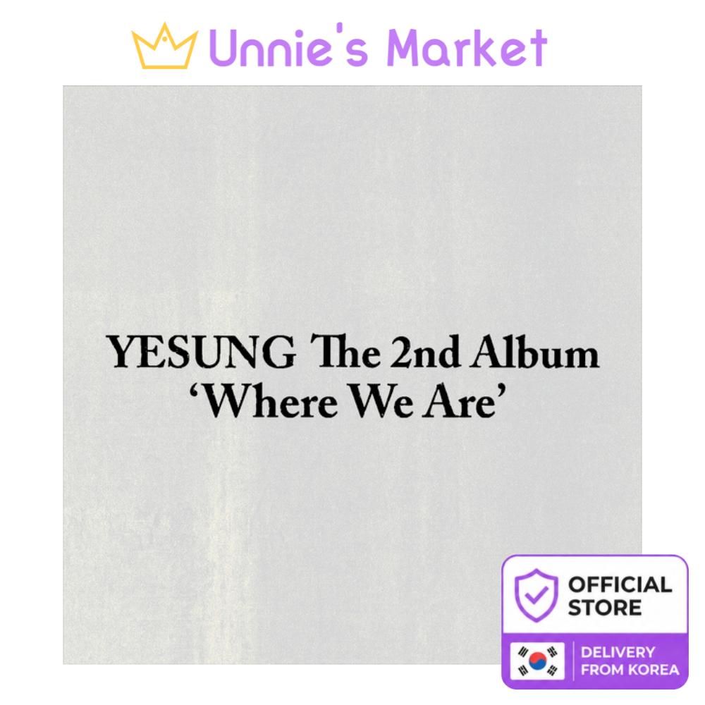 [Pre-order] (QR ver.) YESUNG (SUPER JUNIOR) [Whre We Are] The 2nd Album + Free Gift
