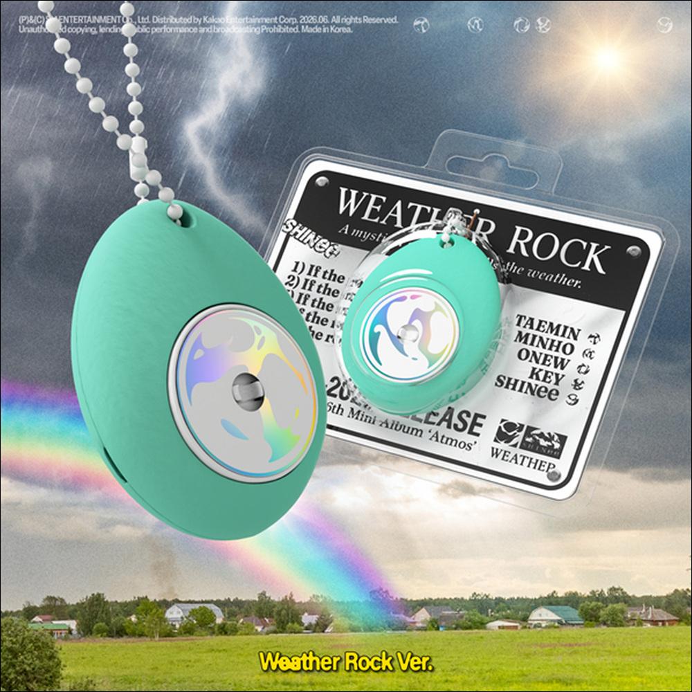SHINee [Atmos] 6th Mini Album Weather Rock Ver. + Free Gift