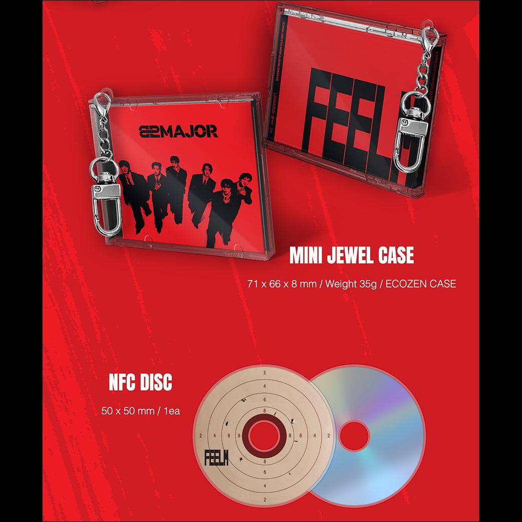 82MAJOR [FEELM] KEYRING ver. / 5TH MINI ALBUM + Free Gift