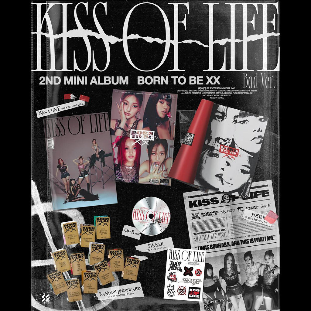 KISS OF LIFE [Born to be XX (Bad Ver. / Good Ver.)]