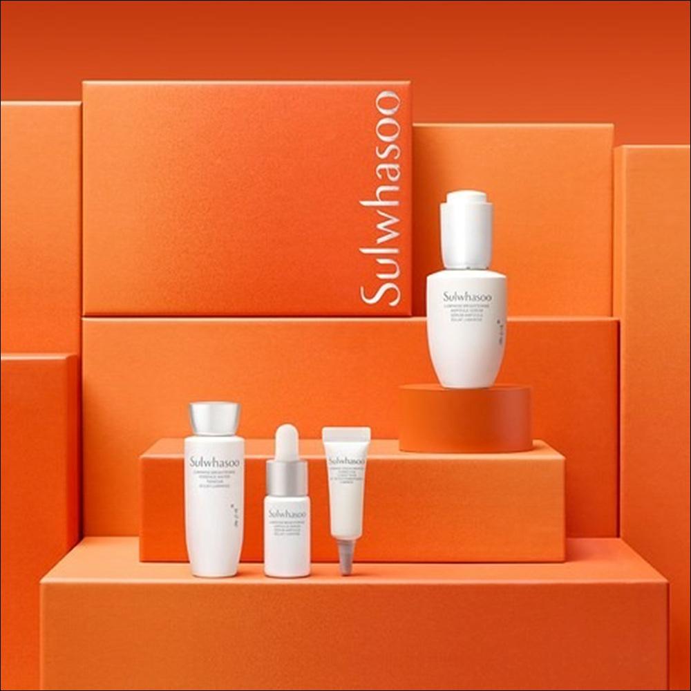 [100% Authentic] Sulwhasoo Snowise Brightening Serum 4-Item Set (30ml) - Premium Korean Luxury Skincare for Radiance