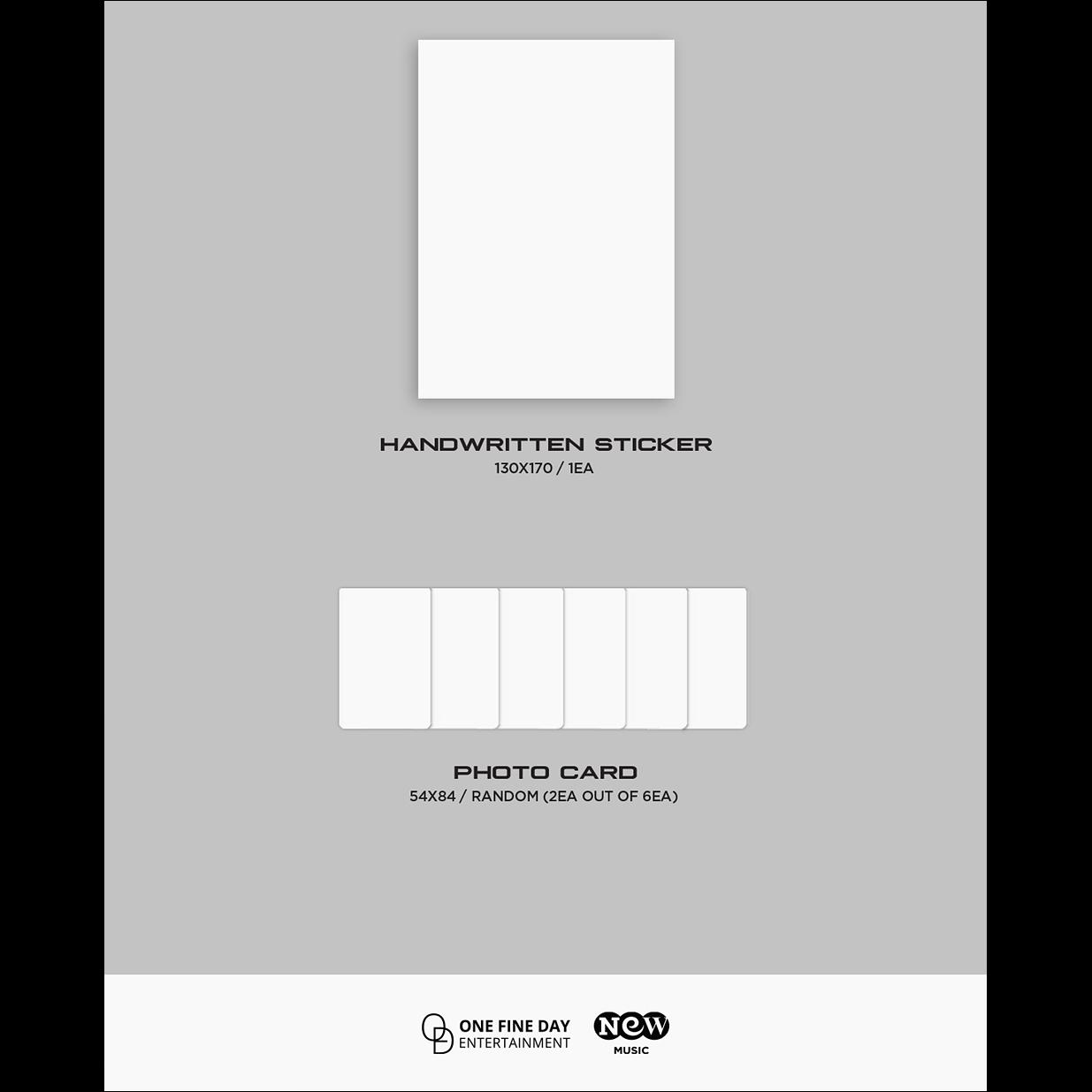 ROCKY - BLANK 2nd Mini Album (White ver. / Burgundy ver.)