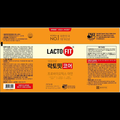 Chong Kun Dang LACTO FIT CORE 60 pcs, 120g / Probiotics, Zinc