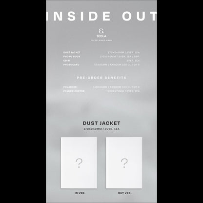 SEOLA (WJSN) - THE 1ST SINGLE ALBUM [INSIDE OUT] Album
