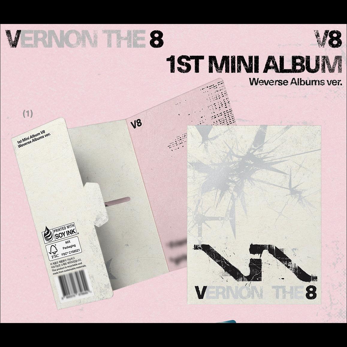 [Official] V8 (SEVENTEEN) - [V8] 1st Mini Album (Weverse Albums ver.)