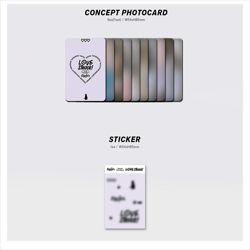 Kep1er - LOVESTRUCK! Platform Ver. / Free Gift