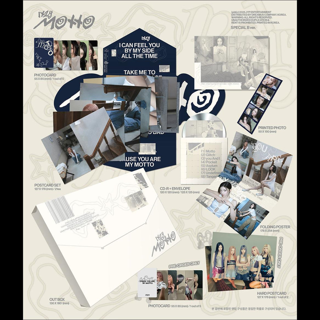 ITZY [Motto] SPECIAL Ver. (A/B Ver.) + Free Gift