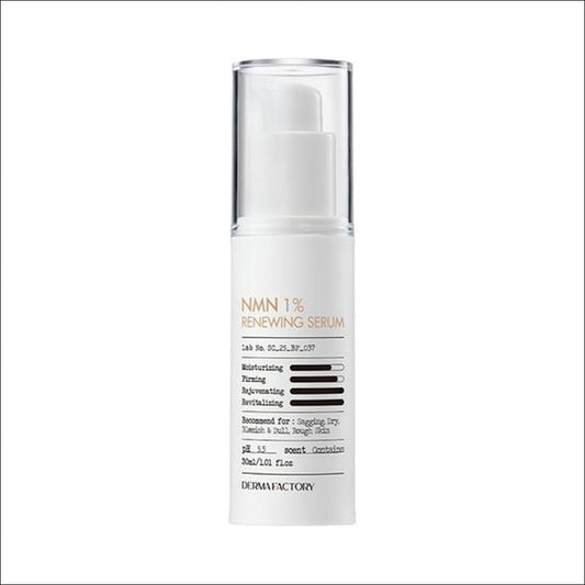 DERMA FACTORY NMN 1% Renewing Serum Skin Care 30ml