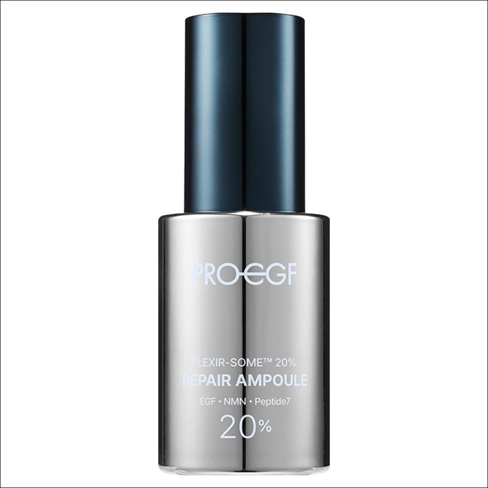 Derma Factory PRO EGF Flexir-some 20% Repair Ampoule 30ml / EGF, NMN, Peptides & Ceramide