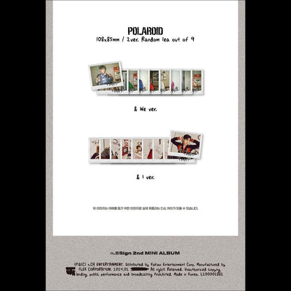 n.SSign 2nd MINI ALBUM 'Happy &' (& WE / & I ver.)