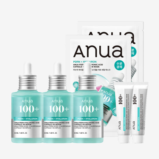 [Anua] PDRN Hyaluronic Acid Capsule Serum Multi-Pack (2ea / 3ea Full Set) - Intensive Elasticity & Deep Hydration Boost