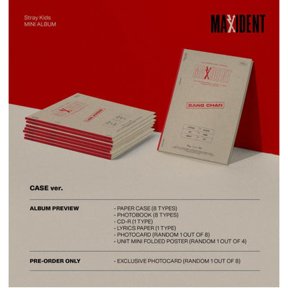 Stray Kids MAXIDENT Case Ver.