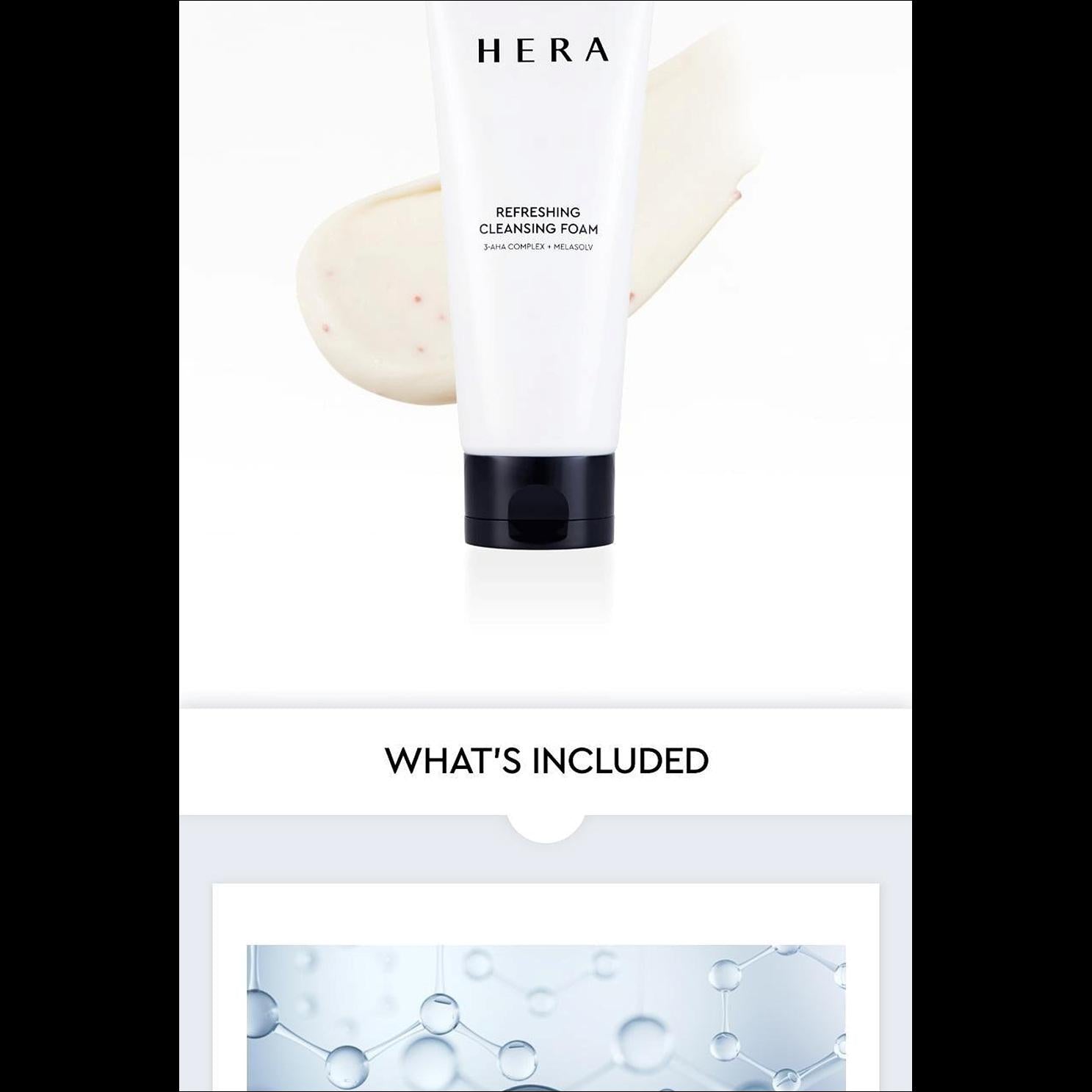 Hera Refreshing Cleansing Foam 160g