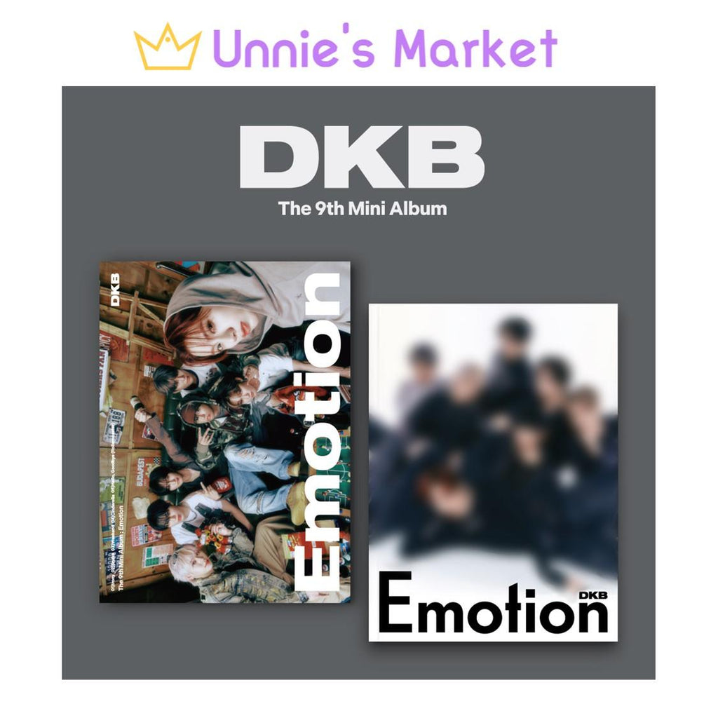 DKB - Emotion The 9th Mini Album (Doubt ver. / Mischief ver.) + Free Gift