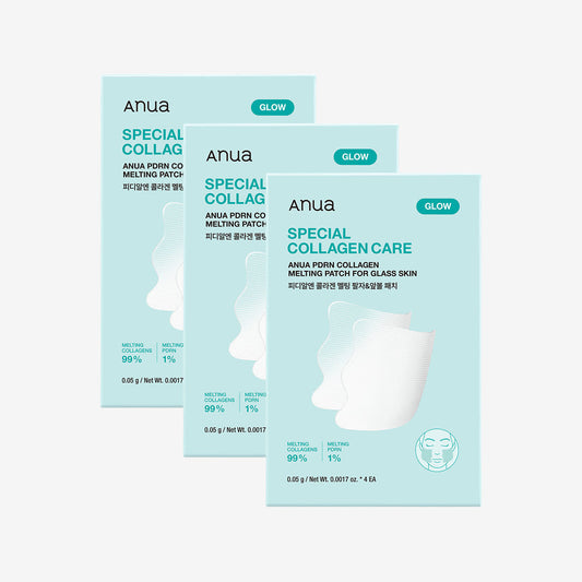[Anua] PDRN Collagen Melting Cheek & Smile Line Patch (4pcs) | Instant Glass Skin Anti-Wrinkle Lifting Film, K-Beauty