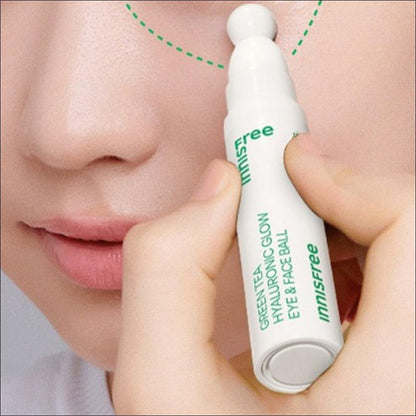 Innisfree Green Tea Hyaluron Glow Eye & Face Ball (10ml – 1 Bottle)