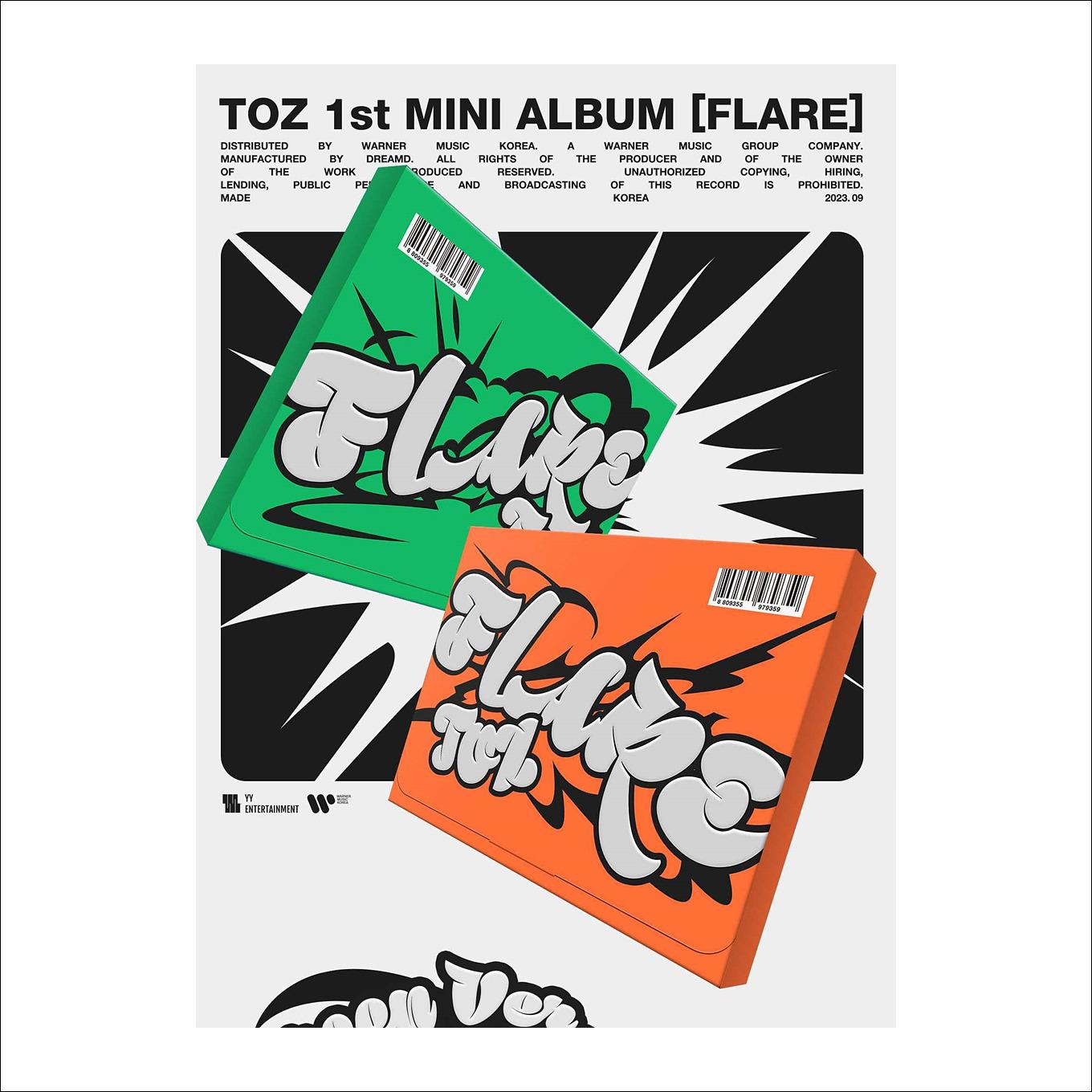 TOZ - FLARE (Green Ver., Orange Ver.)