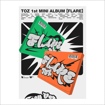 TOZ - FLARE (Green Ver., Orange Ver.)
