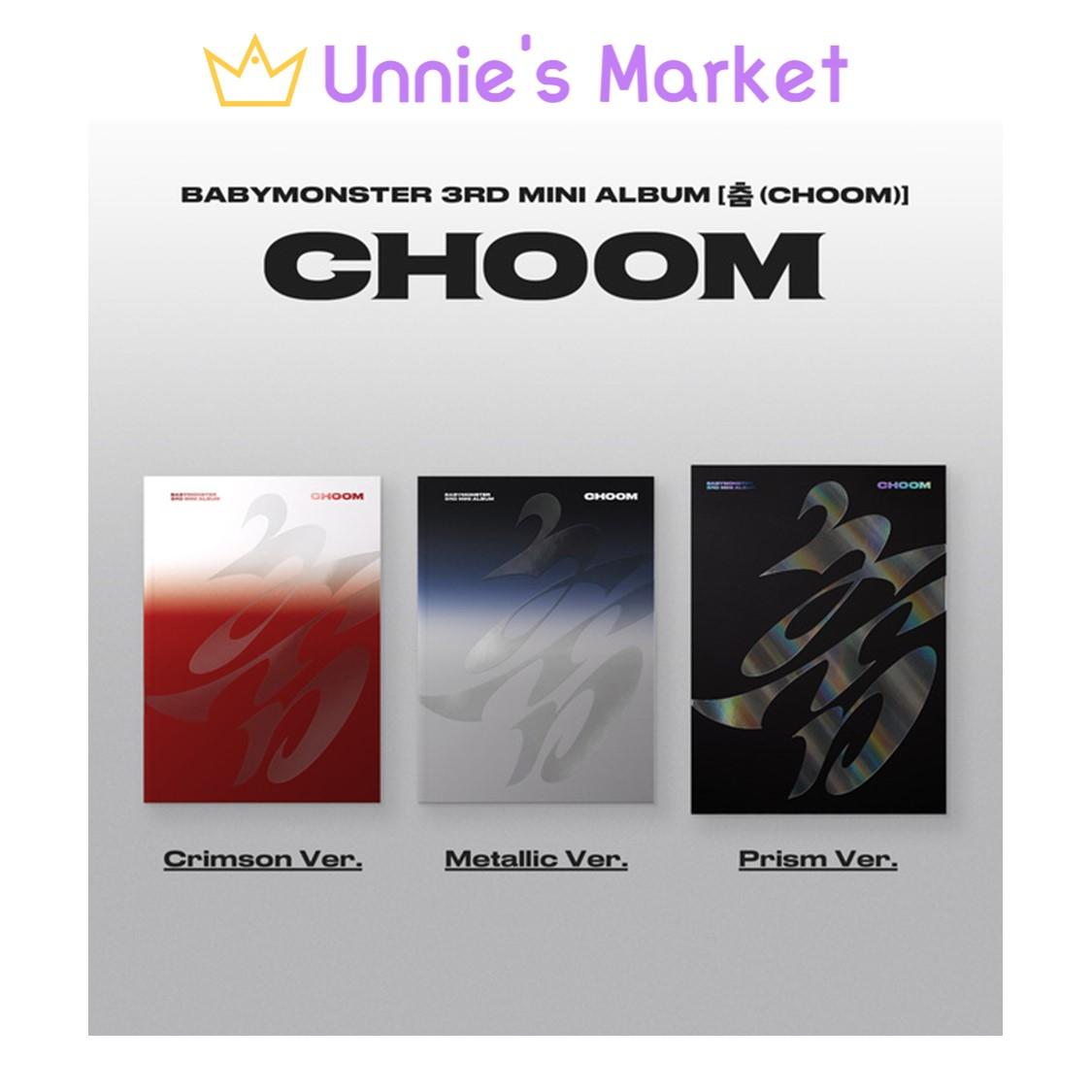 BABYMONSTER [CHOOM] 3rd MINI ALBUM + Free Gift