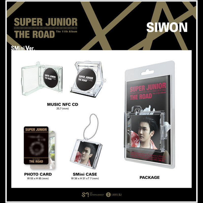 SUPER JUNIOR THE ROAD Smini Ver. Album