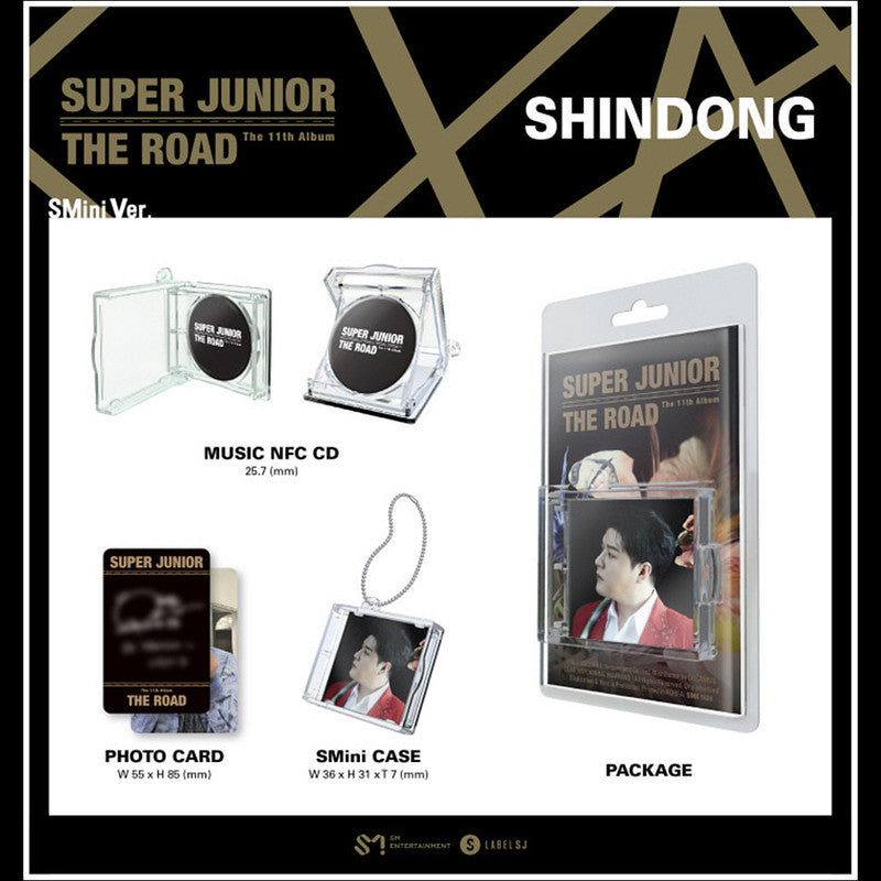 SUPER JUNIOR THE ROAD Smini Ver. Album