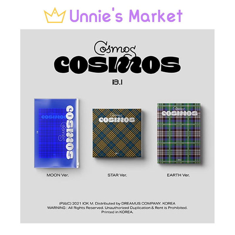 B.I(IKON) [COSMOS] Half Album (Moon ver. / Star ver. / Earth ver.)