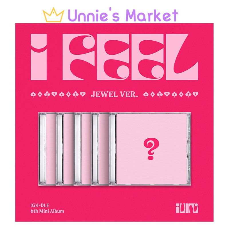 (G)I-DLE I FEEL Jewel Ver. 6th Mini Album