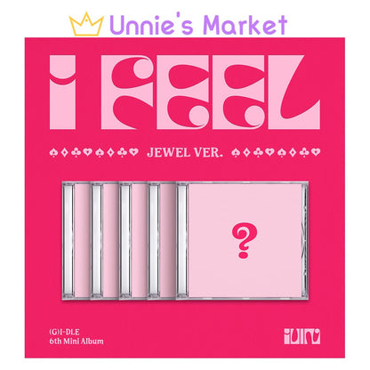 (G)I-DLE I FEEL Jewel Ver. 6th Mini Album