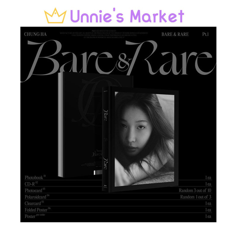CHUNG HA [ Bare&Rare ] Pt.1 / CHUNGHA The 2nd Studio Album