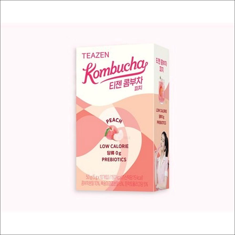 TEAZEN Peach Kombucha, 5g, 10ea