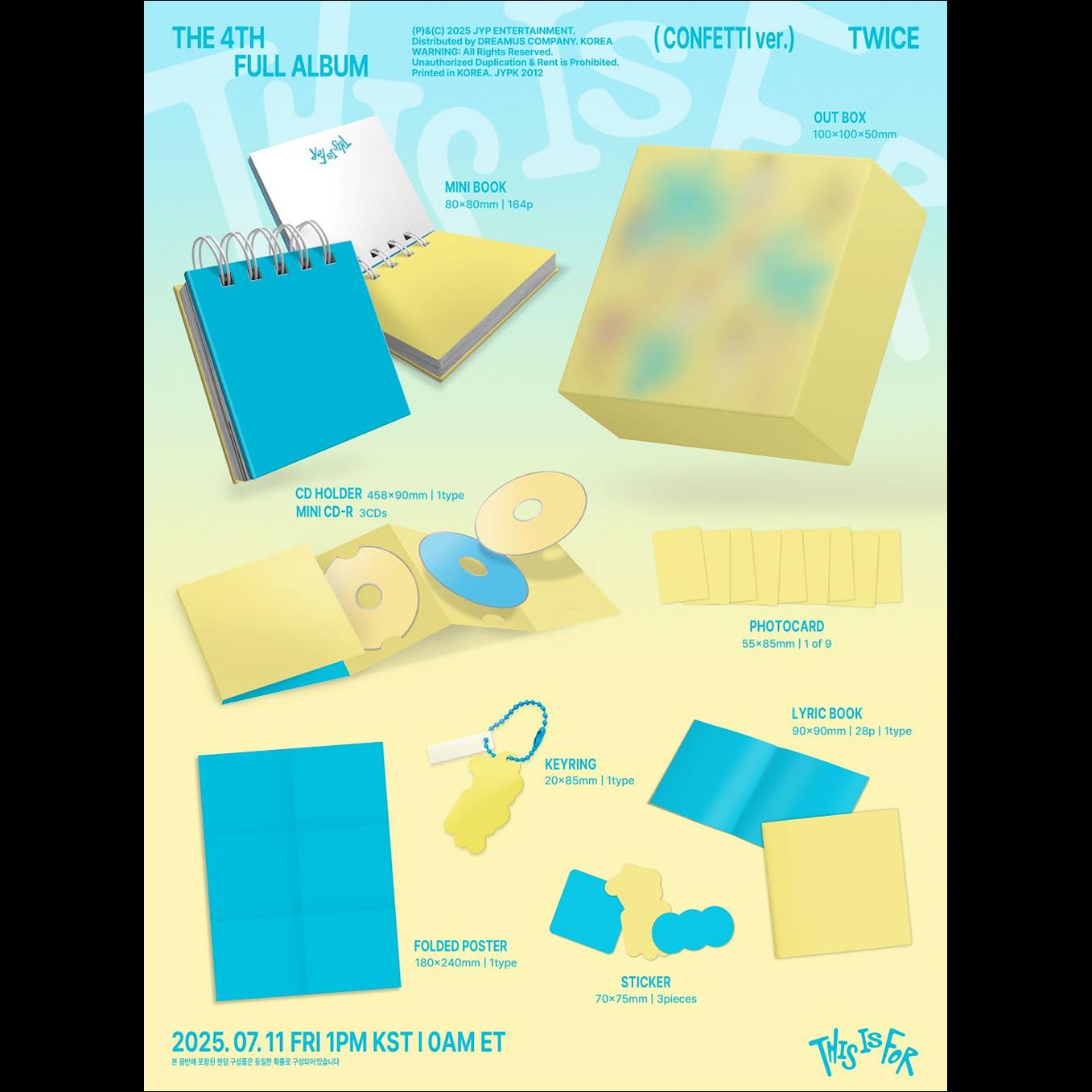 TWICE - THIS IS FOR (CONFETTI ver.)