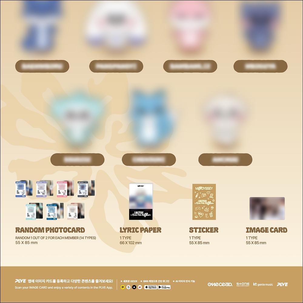 [Pre-order] MODYSSEY [2.Multitude How We Bloom] MODITTO VER. + Free Gift