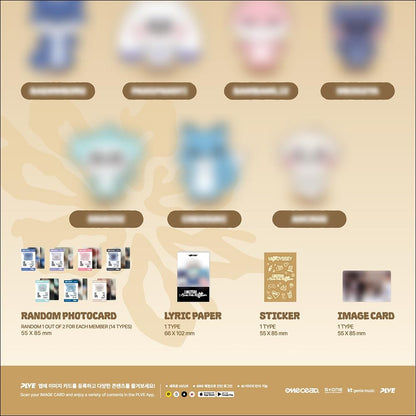 [Pre-order] MODYSSEY [2.Multitude How We Bloom] MODITTO VER. + Free Gift