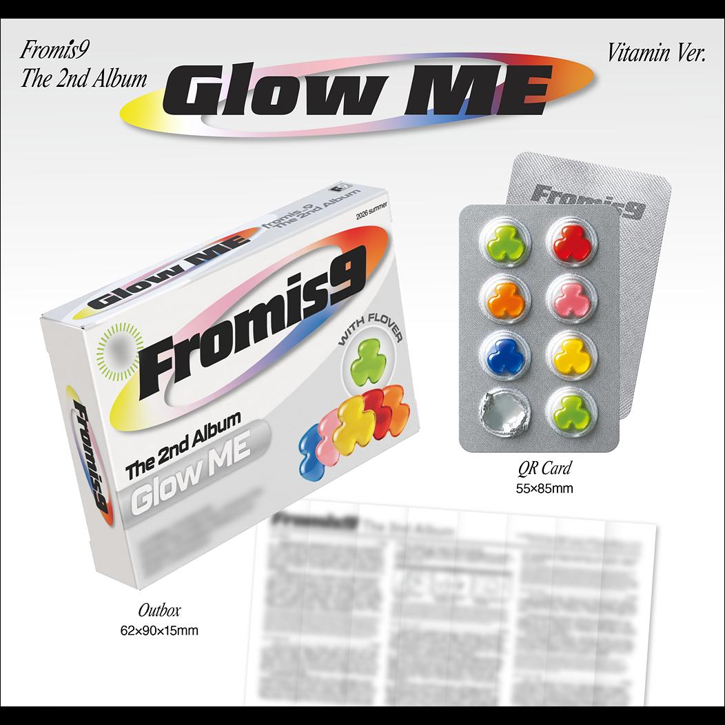 [Pre-order] fromis_9 [Glow ME] Vitamin Ver. 2nd Album + Free Gift