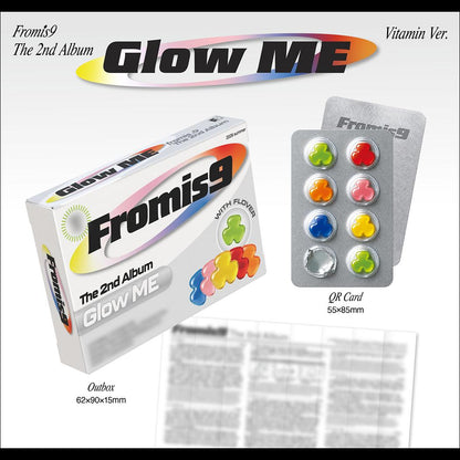 [Pre-order] fromis_9 [Glow ME] Vitamin Ver. 2nd Album + Free Gift