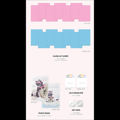 SAY MY NAME [My Name Is...] 2nd EP Album (NAME VER., MY VER.)