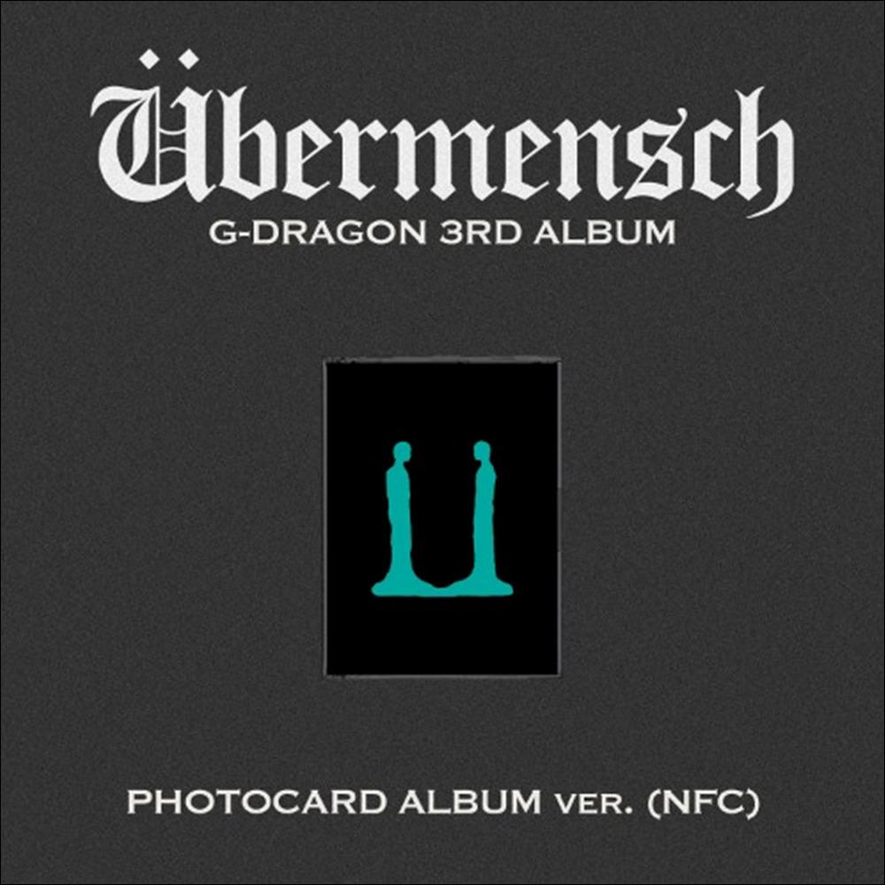 G-DRAGON (BIGBANG) 3RD ALBUM [Ubermensch] PHOTOCARD ALBUM ver. (NFC)